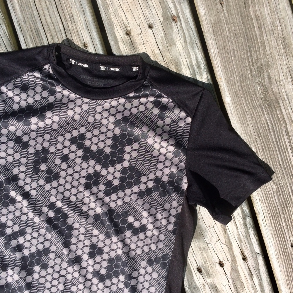 Tek Gear DryTek Performance Athletic Tee Sz 10/12
